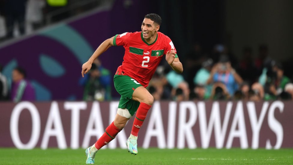 Getty Images أصبح المغرب رابع منتخب أفريقي - وأول منتخب عربي - يصل إلى دور الثمانية لكأس العالم