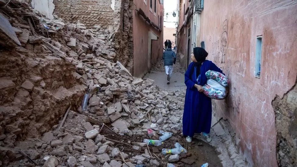 زلزال المغرب: صور تظهر حجم الدمار في مدينة مراكش التاريخية
