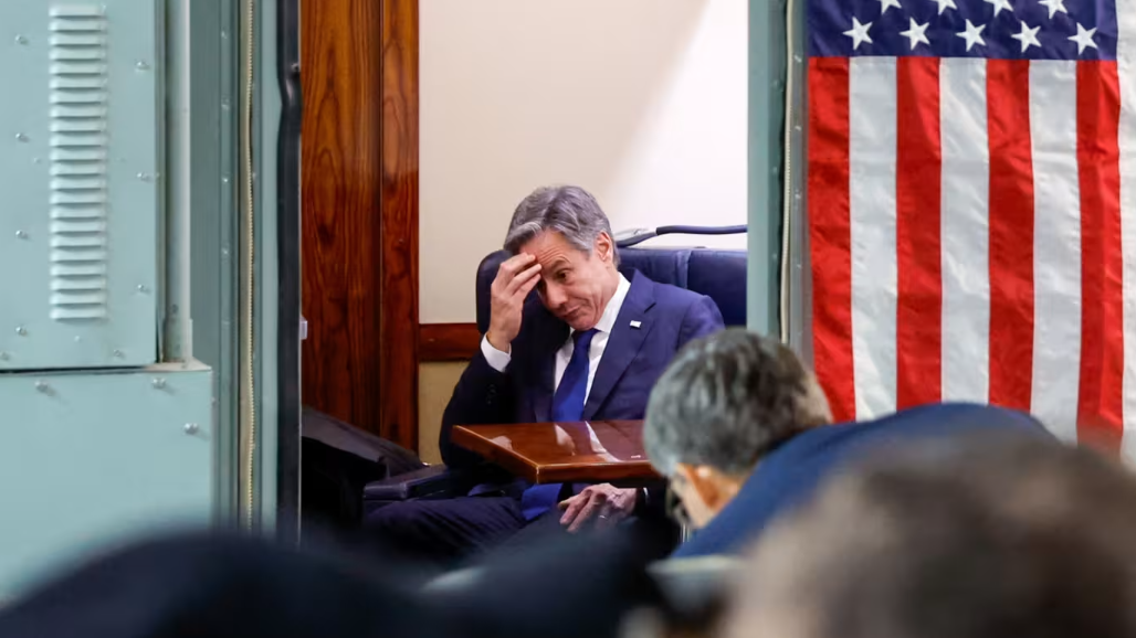 Getty Images زيارة بلينكن للشرق الأوسط تأتي وسط خفوت في الدعم الذي تحظى به إسرائيل لدى عدد من كبار الديمقراطيين في الولايات المتحدة