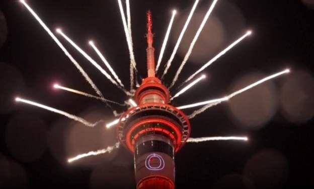 Getty Images | مدينة أوكلاند في نيوزيلندا من أولى مدن العالم التي تستقبل العام الجديد 2024 على الكرة الأرضية