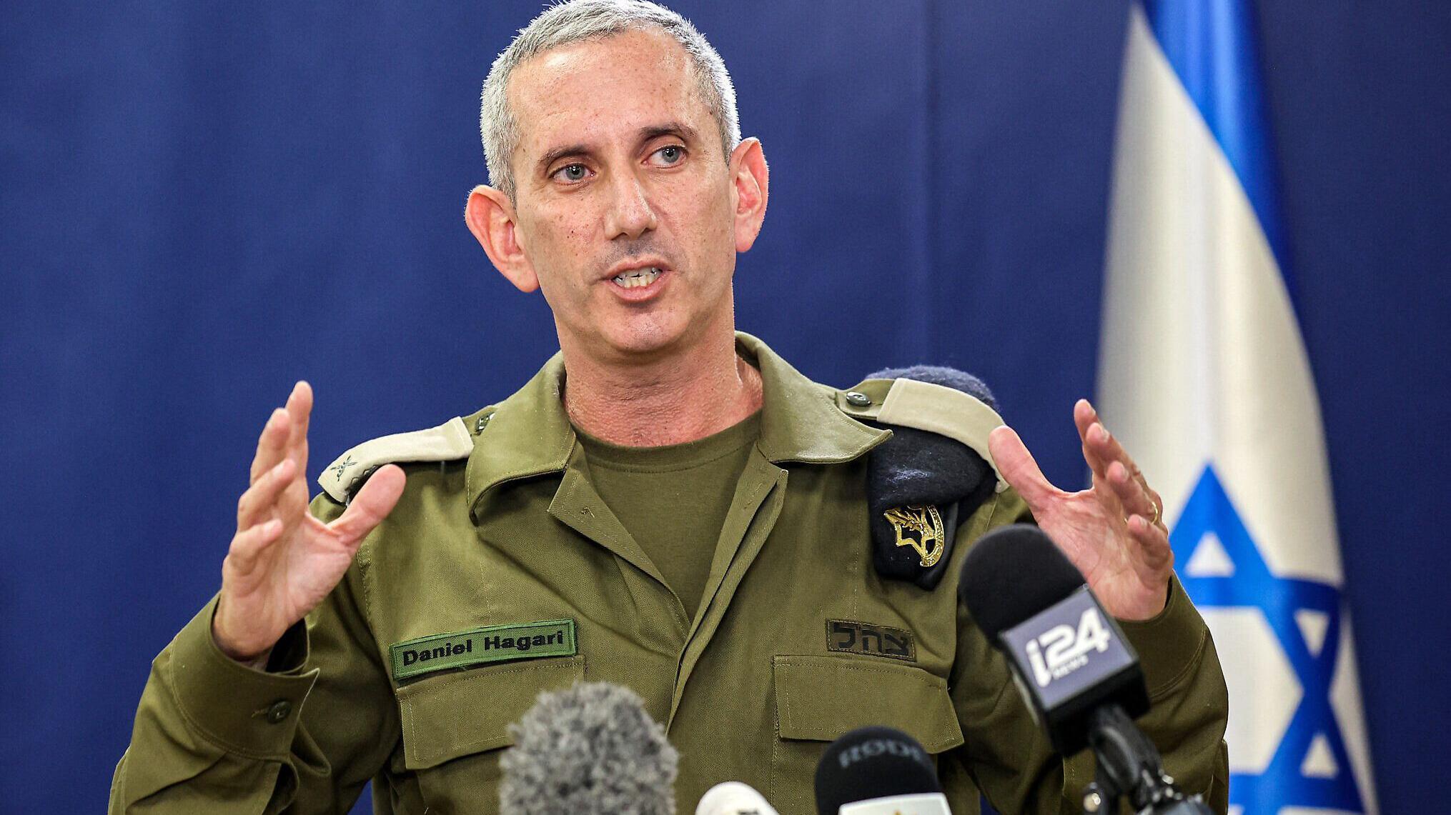 AFP | المتحدث باسم الجيش الإسرائيلي دانيال هاغاري