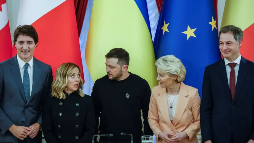 تعهد الاتحاد الأوروبي والغرب بدعم أوكرانيا مهما كان الثمن