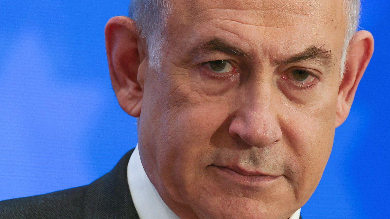 رئيس الوزراء الإسرائيلي بنيامين نتانياهو 