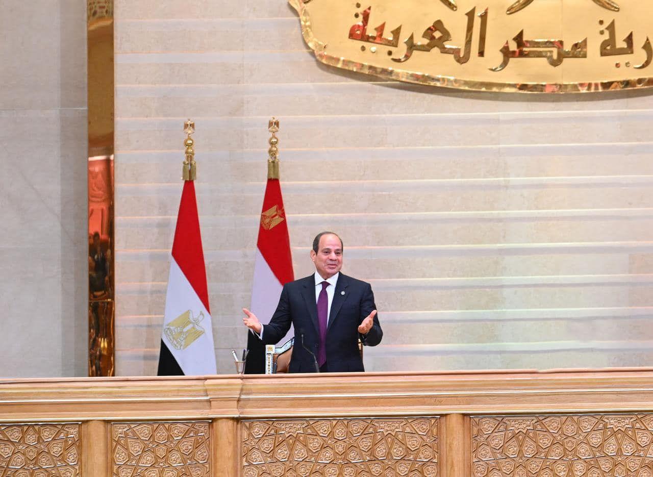 السيسي يؤدي اليمين الدستورية لولايته الثالثة في حكم مصر