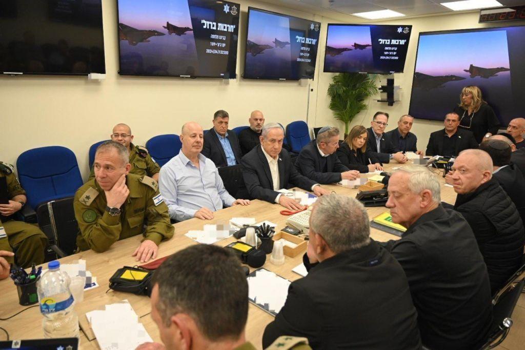 مجلس الوزراء الإسرائيلي الأمني المصغر (مجلس الحرب) المعني بإدارة الحرب في غزة