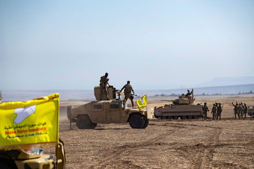 قوات سوريا الديمقراطية يقودها الأكراد