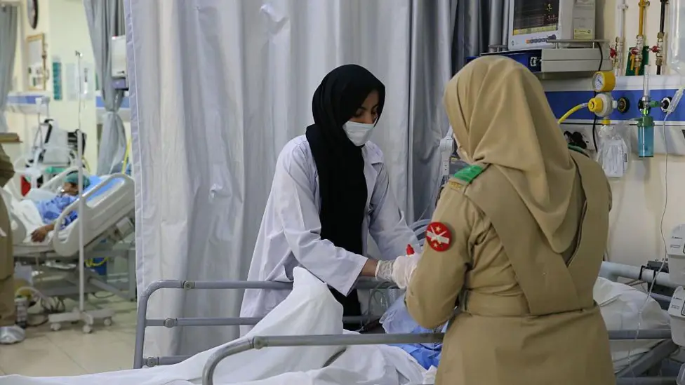 المستشفى العسكري المشترك في كويتا - Anadolu via Getty Images