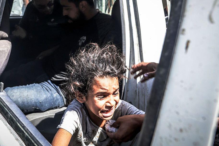 جرحى فلسطينيون - Getty Images