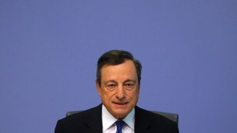 رئيس البنك المركزي الأوروبي: التعافي الاقتصادي في منطقة اليورو 