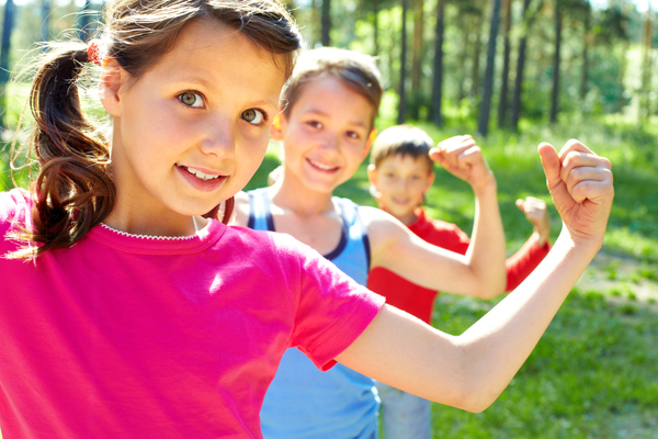 التمارين صممت لتكرار نشاطات الأطفال في المعلب