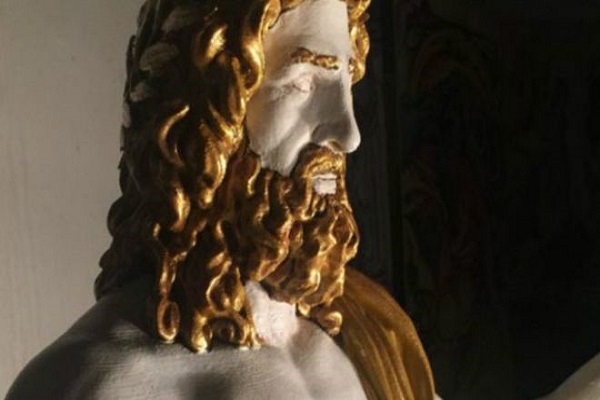 محاكاة تمثال زيوس باستخدام تقنية الطباعة ثلاثية الأبعاد