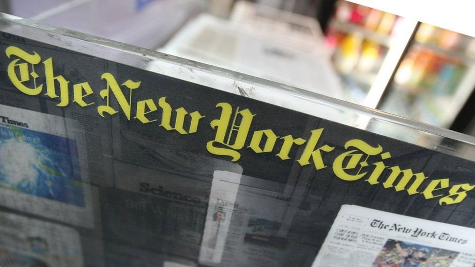 اعتذر موقع تويتر لصحيفة نيويورك تايمز بسبب غلق حسابها على الموقع عن طريق الخطأ
