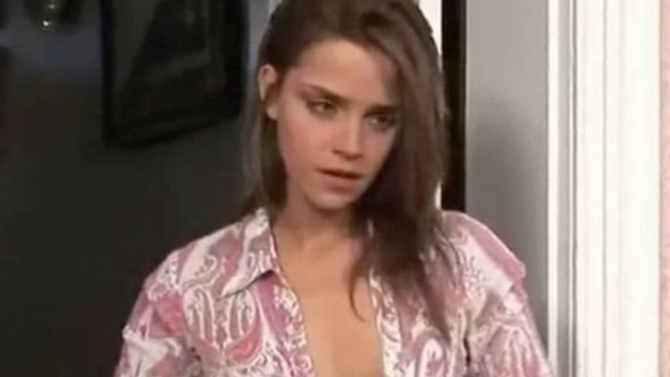 استخدم البعض وجه الممثلة الأمريكية ايما واتسون في مقاطع فيديو زائفة