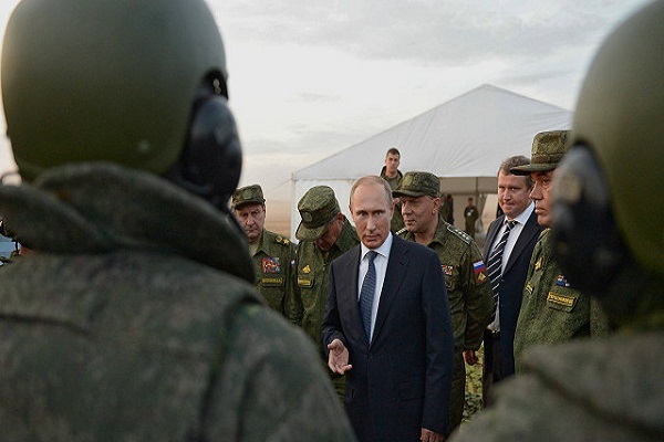 بوتين يقول إن الاجراءات هدفها حماية أمن روسيا الاستراتيجي