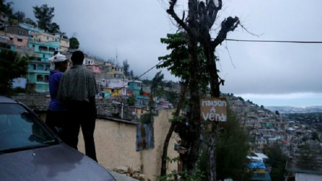 إعصار ماثيو يضرب جزيرة هاييتي