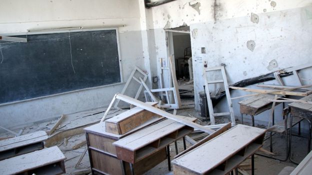 الأمم المتحدة تدعو إلى تحقيق فوري في قصف مدرسة سورية