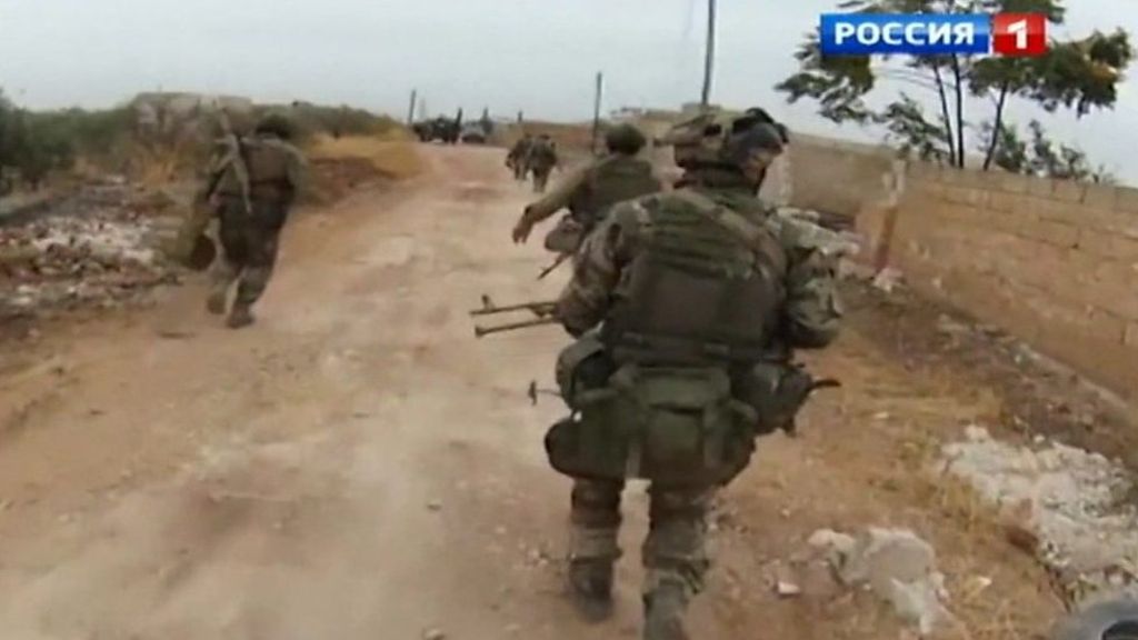 أول صور تظهر قواتا خاصة روسية تقاتل في سوريا