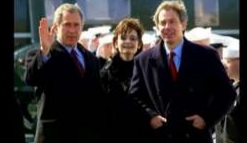 الرئيس الأمريكي السابق جورج بوش يشيد بدور بريطانيا في حرب العراق