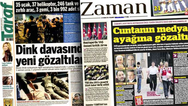 حرية الاعلام تتعرض لضغوط كبيرة في تركيا ما بعد الانقلاب
