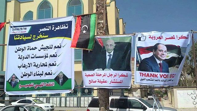 ليبيا: مصر تدعم سيطرة قوات حفتر على الهلال النفطي