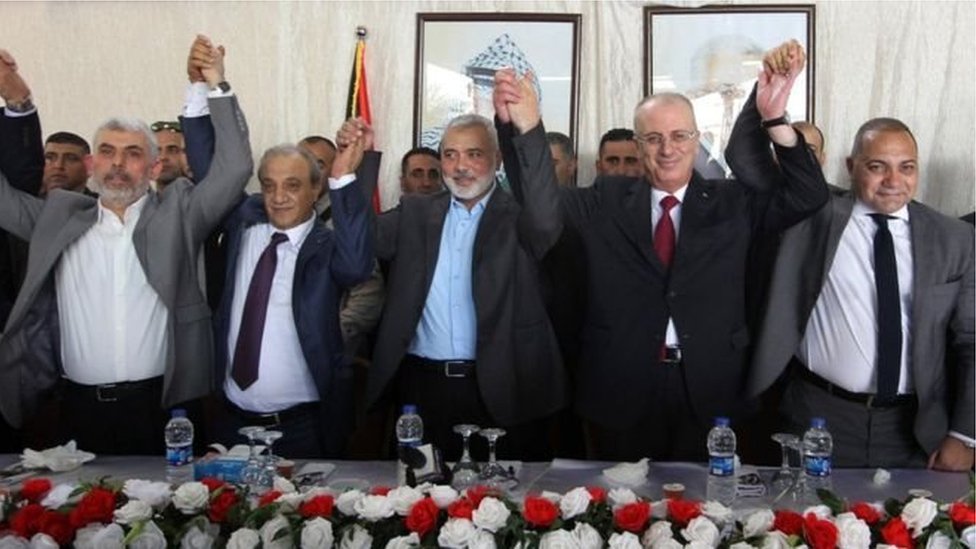 رئيس حكومة الوفاق الوطني الفلسطينية رامي الحمد الله أنهى زيارته لقطاع غزة الخميس الماضي