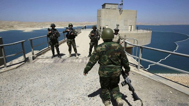 القوات العراقية تسيطر على سد الموصل ومناطق كانت تخضع لسيطرة البيشمركة في نينوى