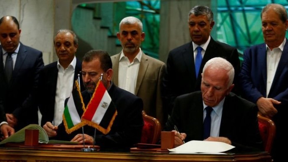 واشنطن تطالب حماس بالتخلي عن السلاح قبل الانضمام إلى حكومة وحدة فلسطينية