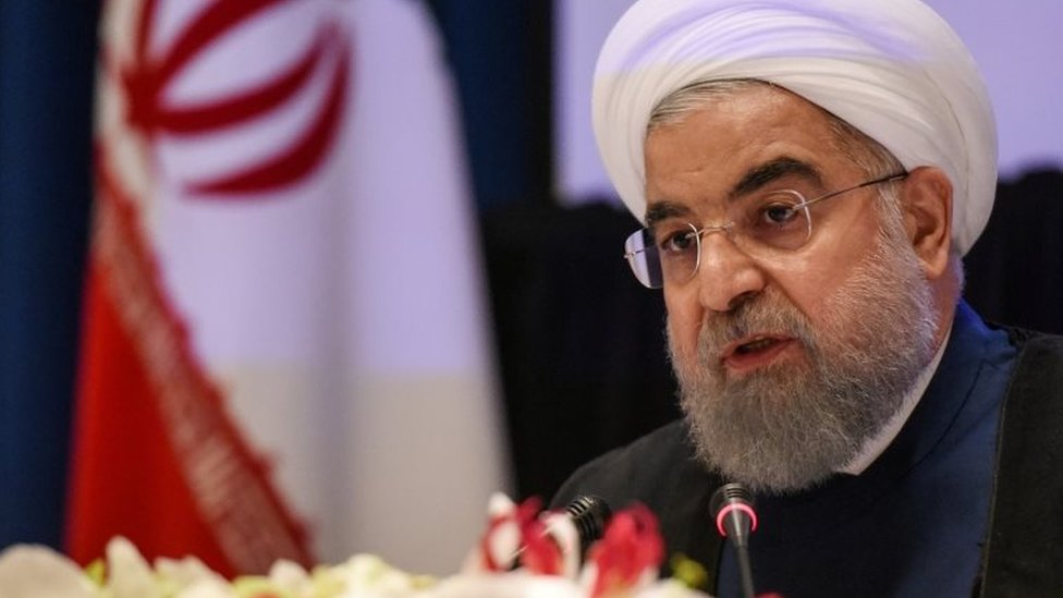 ألقى روحاني خطابا أمام الجلسة العلنية لمجلس الشوري الاسلامي التي عقدت لمنح الثقة لوزيري الطاقة و العلوم