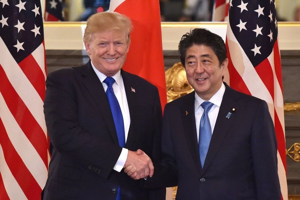 ترامب يزور اليابان في أول محطة من جولته الآسيوية الأولى كرئيس للولايات المتحدة