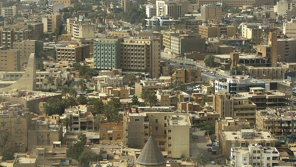شعر سكان بغداد بالزلزال