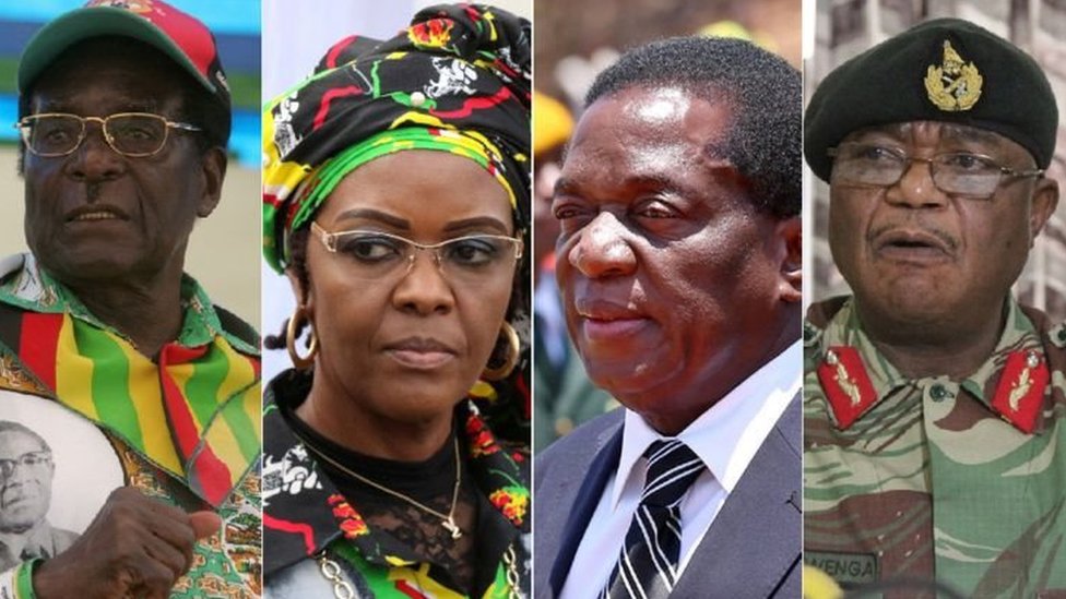 اللاعبون الرئيسيون في أزمة زيمبابوي