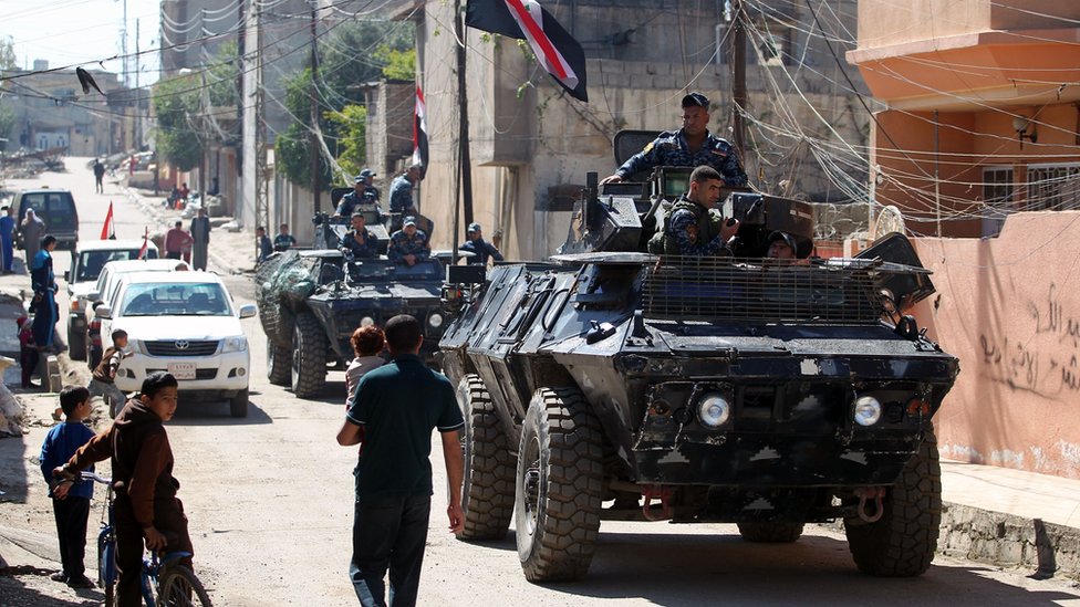 القوات العراقية تواصل تقدمها نحو غرب الموصل