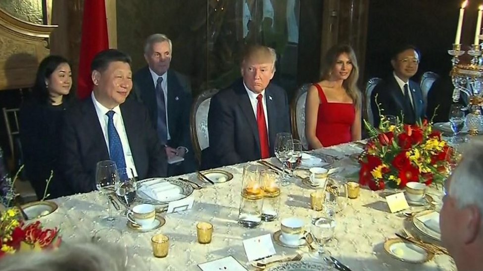 ترامب يلتقي الرئيس الصيني لأول مرة في الولايات المتحدة