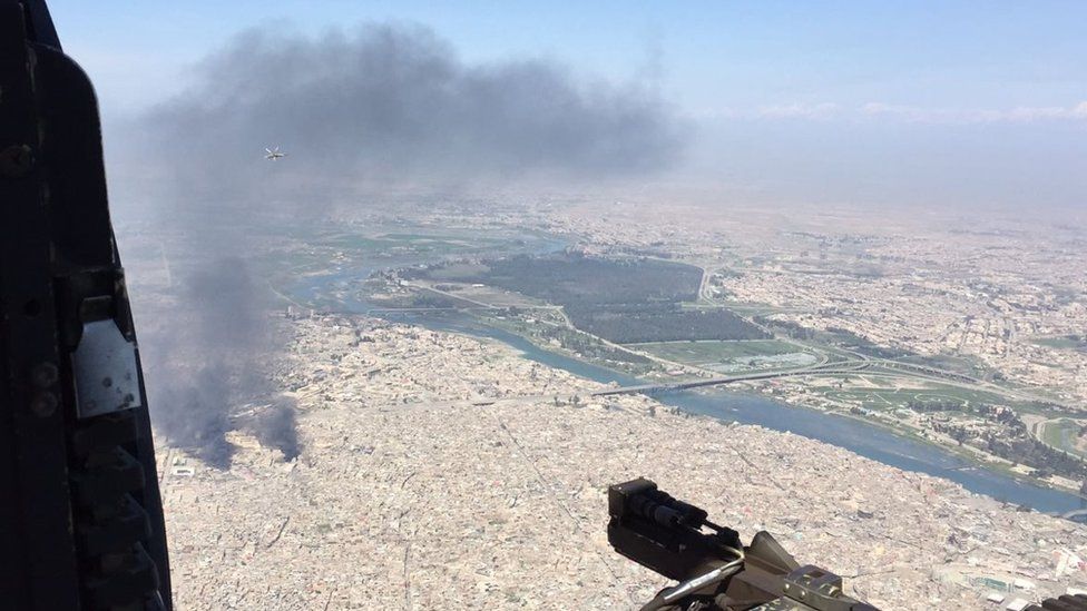 بي بي سي تطلع على أدلة على استخدام تنظيم الدولة الإسلامية دروعا بشرية في الموصل