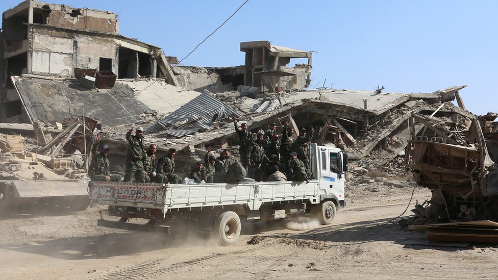 جاء اتفاق إجلاء قوات المعارضة بعد أن حققت قوات الحكومة السورية تقدما في حي القابون
