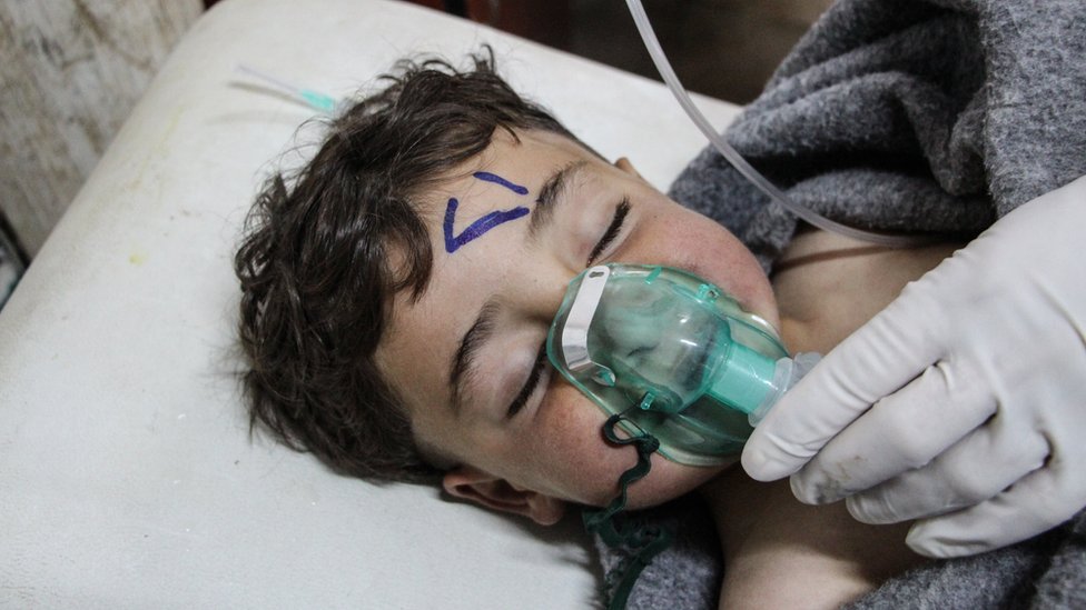 اتهمت الولايات المتحدة حكومة الأسد بشن الهجوم في محافظة إدلب في أبريل/ نيسان