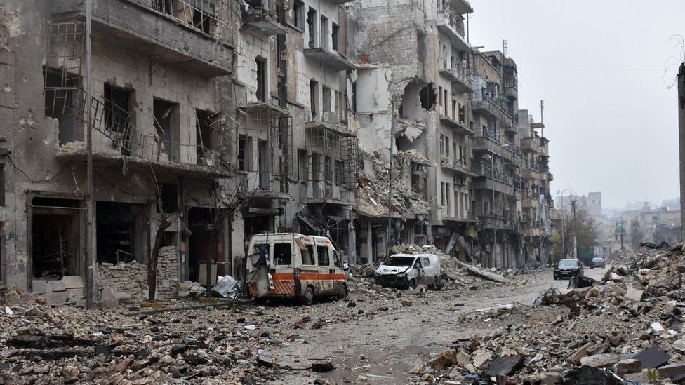 الغارات الجوية أحدثت دمارا كبيرا في المدن السورية