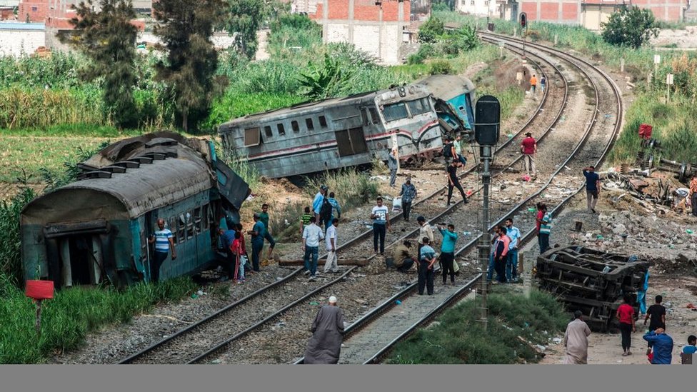 مصر: حبس سائقي قطاري حادث الإسكندرية