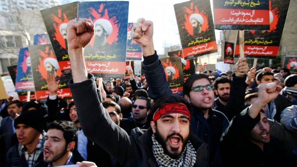 قطعت الرياض علاقاتها مع طهران في يناير/كانون الثاني 2016 بعد هجوم متظاهرين على سفارة السعودية في إيران.