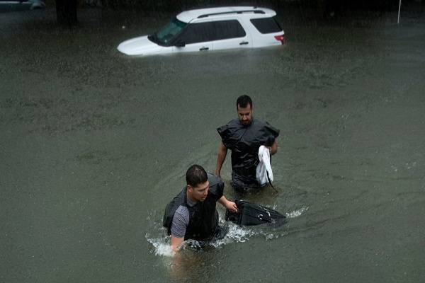إعصار هارفي: فيضانات 