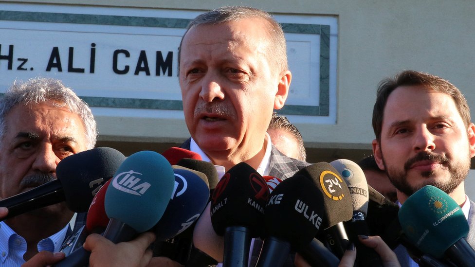أردوغان: توجيه واشنطن اتهاما للحرس الشخصي 