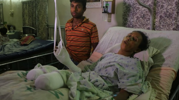 ألغام أرضية توقع إصابات خطيرة في صفوف الروهينجا الفارين من ميانمار