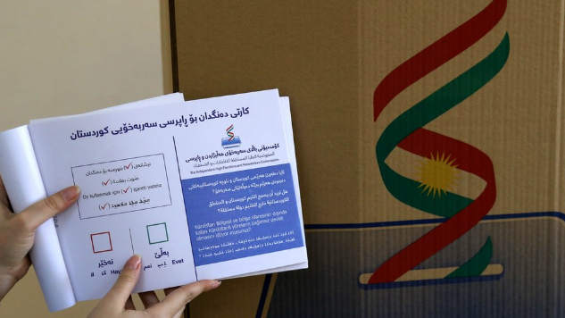 استفتاء كردستان: الناخبون الأكراد يصوتون على الانفصال