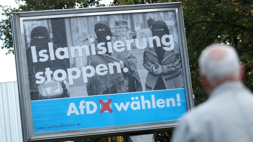 دأب أنصار حزب البديل من أجل ألمانيا على تنظيم مسيرات معادية للإسلام