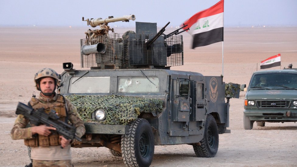 القوات العراقية تلاحق فلول تنظيم الدولة ومسلحي الرايات البيض