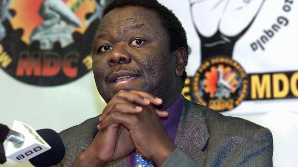 وفاة مورغان تسفانغيراي، زعيم المعارضة في زيمبابوي