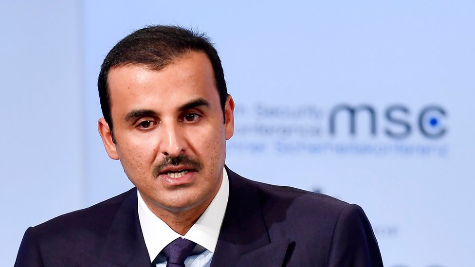 أمير قطر دعا في خطابه في مؤتمر ميونيخ للأمن دول الشرق الأوسط 