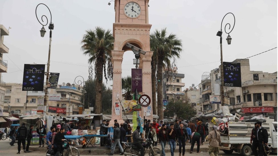 ادلب تحولت إلى مركز كبير للمهجرين في سوريا