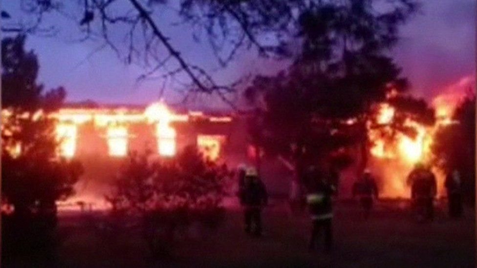 مقتل 25 شخصا في حريق هائل بمركز لتأهيل مدمني المخدارت بعاصمة أذربيجان