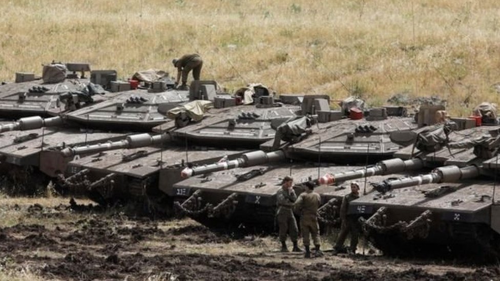 إسرائيل عززت من دفاعاتها في هضبة الجولان، جبهتها مع سوريا
